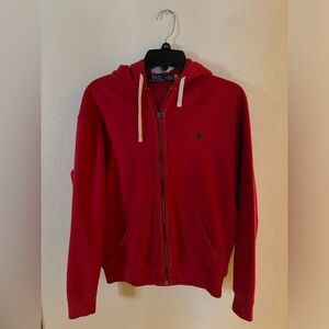 Red Ralph Lauren jacket!!